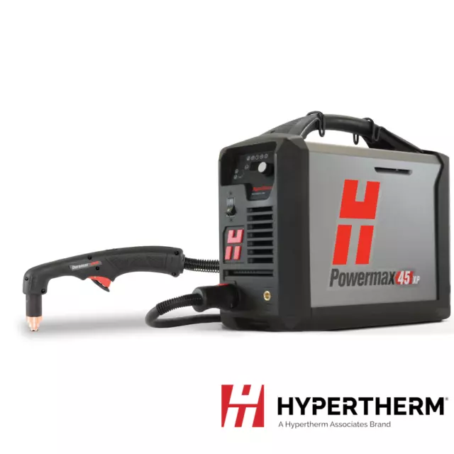 Hypertherm 088112 Powermax 45 XP Plasma Cutter with 20 Foot Hand Torch