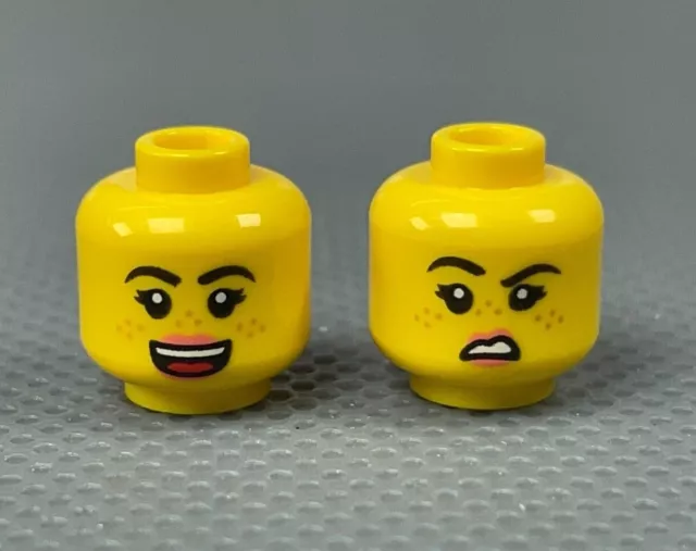 5. Lego Minifigure Hair - Spiky Blonde with Headphones - wide 1