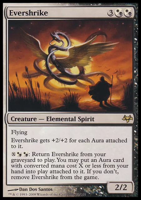 Mtg Evershrike Exc - Passero Perenne - Evn - Magic