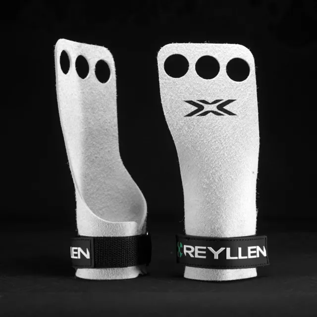 Reyllen® Panda XSF Gymnastic Grips 3-hole Pull-up WOD CrossFit Lifting Gym UK