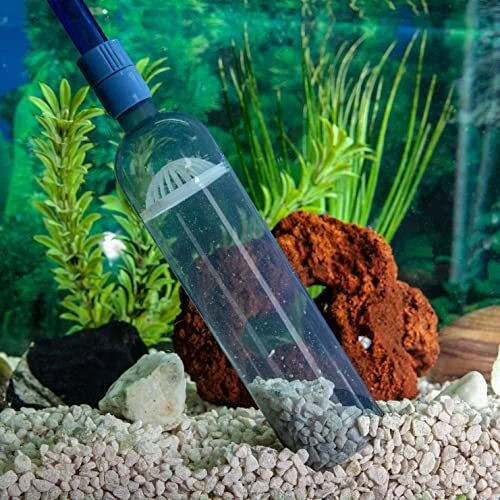 Gravel Vacuum for Aquarium - Fish Tank Gravel Cleaner- Aquarium Vacuum Cleaner -