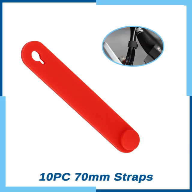 10PCS Throttle/Clutch Cables/Wires Rubber Fixing Tension Straps Ties Universal