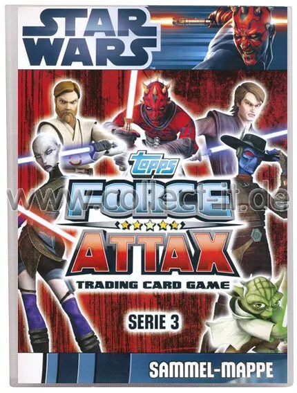 Force Attax Serie 3 - Sammelmappe OHNE Karten - DEUTSCH