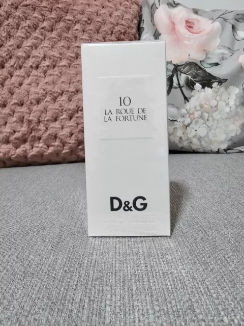 DOLCE GABBANA 10 La Roue De La Fortune EDT 100ml DISCONTINUED