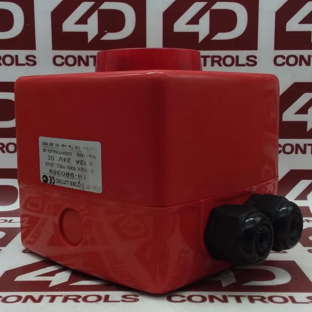 18-980369 | Klaxon Signals Limited | Siren, 0.12A, 24VDC, Used