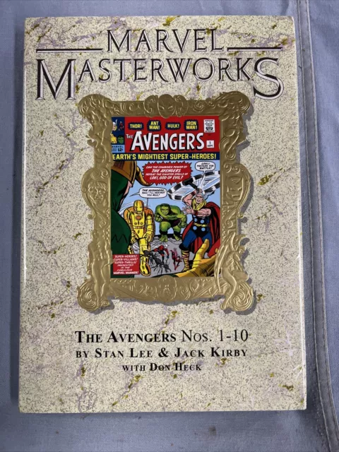MARVEL MASTERWORKS #4 AVENGERS Volume #1 DM Hard Cover (2023) $75 Global Ship