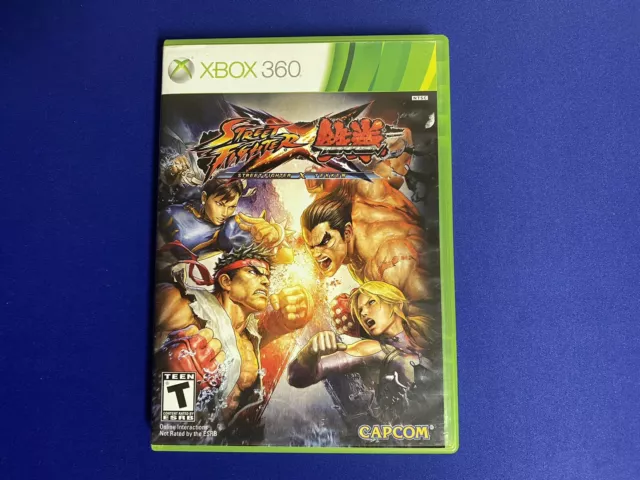 Street Fighter X Tekken XBOX 360 Complete In Box Capcom Fighter