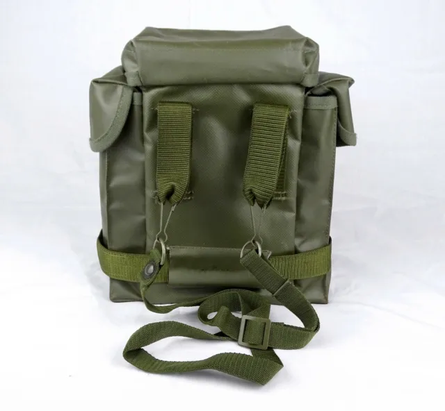 Army Surplus Shoulder Bag Fully Waterproof Olive large vinyl hiking spacious 2