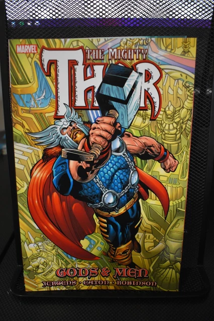 The Mighty Thor Gods & Men Marvel TPB BRAND NEW RARE Dan Jurgens Loki Odin