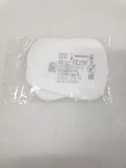 Filtro antiparticolato 3M 5935PRO2 – filtro antipolveri sottili con livello di protezione P3 per congestione fine 3M