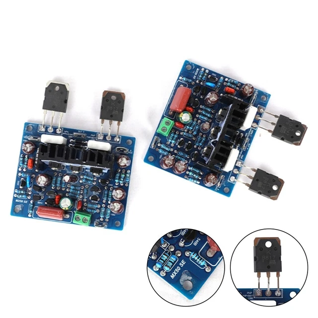 Kit D'amplificateur De Puissance MX50 SE ASHATA, Module De Carte D
