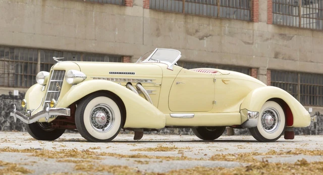 Art Deco Antique Vintage Mid-Century Modernism Modern Car Concept Cadillac 1930