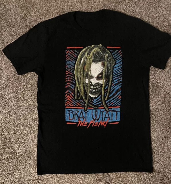 Mens Fanatics The Fiend Bray Wyatt Moth T-Shirt WWE Officially Licensed  Gear XL 