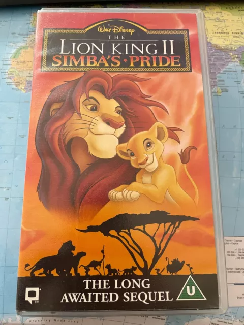 Walt Disney - VHS - The Lion King 2 Simba's Pride - English - Top Zustand