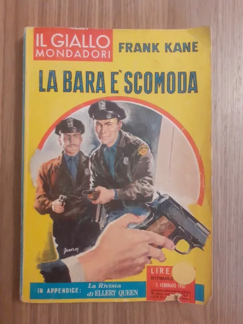 {X42} - La bara è e' scomoda - Frank Kane - 1961 - Mondadori	giallo	627