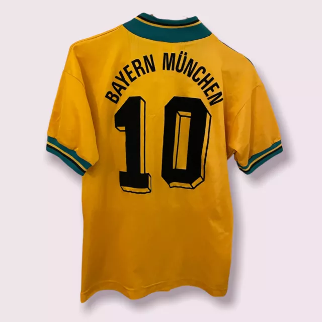 Vintage Bayern Munich Germany 1993/1995 Away Football Shirt Jersey Adidas #10 Xs