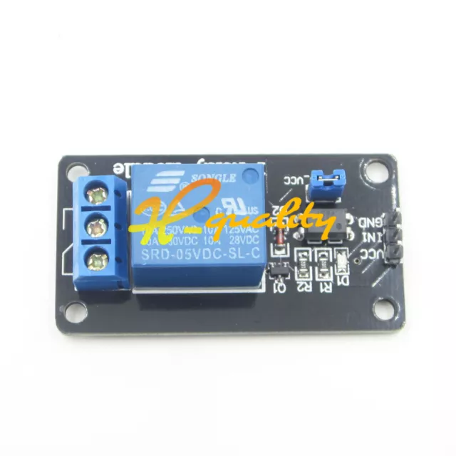 2PCS Arduino 5V  One Channel Relay Module Isolated Coupling PIC AVR DSP ARM