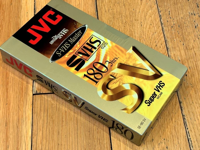 Cassette JVC S-VHS – 30-XG-SUPER VHS – Neuve Sous Blister