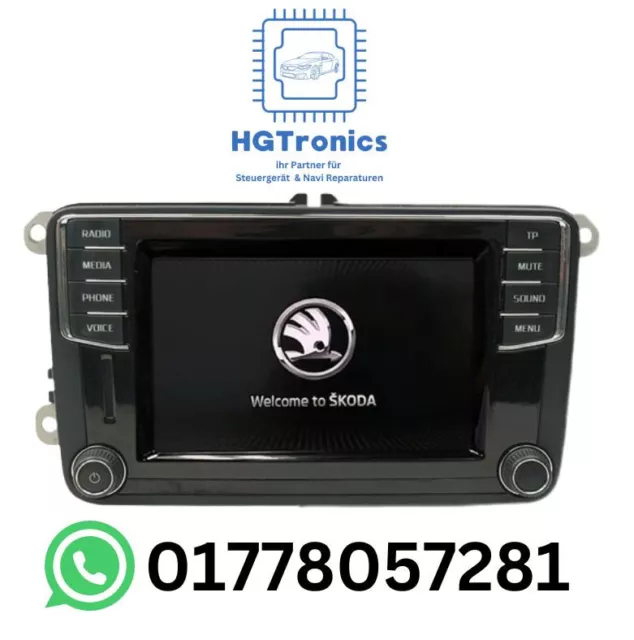 Display Reparatur VW DISCOVER MEDIA 5C0035680 SEAT SKODA Discovery RNS510 MIB PQ