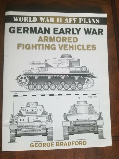 WORLD WAR II AFV Plans German Early War Armored Fighting Vehicles £6.14 ...