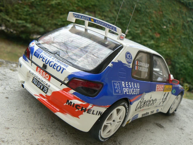 Peugeot 306 Maxi Tour De Corse 1996 - Otto Ottomobile 1/18 OT664 (neuf)