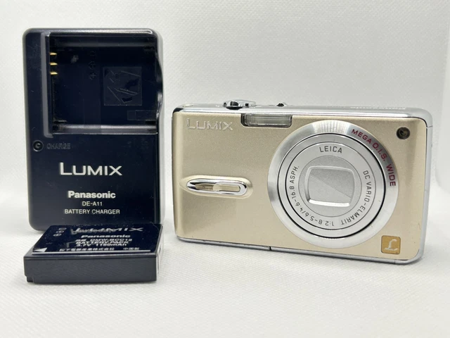 Panasonic LUMIX　DMC-FX07　ゴールド Amazon | パナソニック デジタルカメラ LUMIX FX07 グロス
