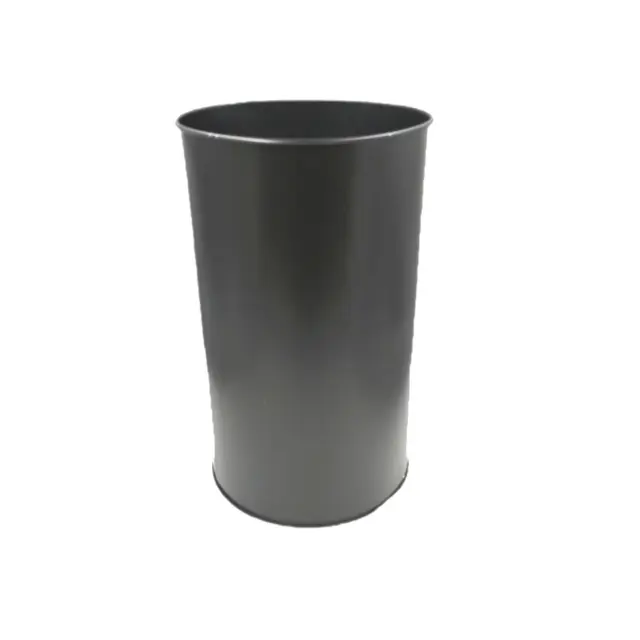 Durable Papierkorb Safe rund selbstlöschender Deckel 60 Liter schwarz 330701