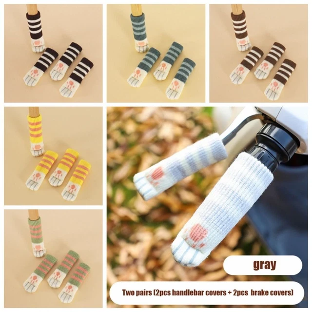 Knitting Electric Bike Gloves Noise Reduction Trike Driver Gloves  Chair
