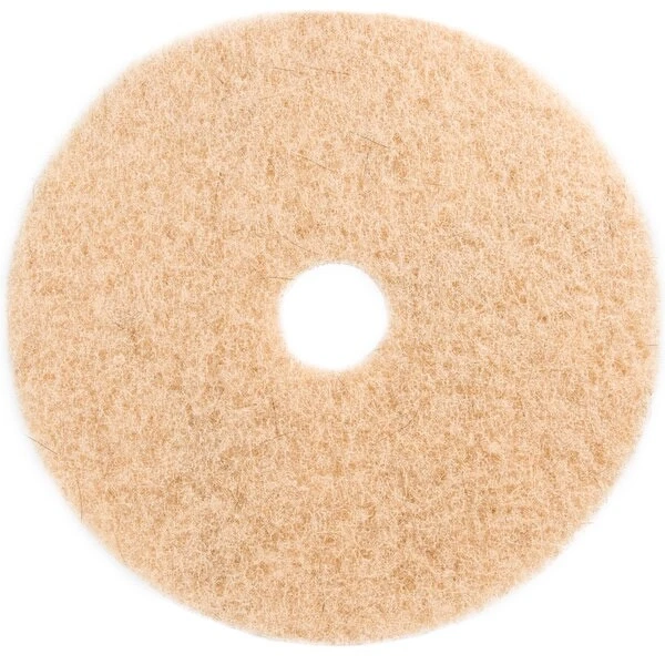 Boardwalk 4019NAT 5-Pc. 19 in. dia. Burnishing Floor Pads Natural White New