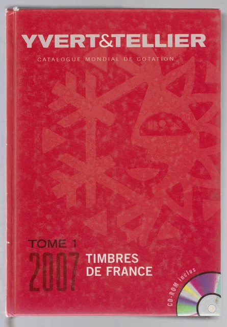 Catalogue Yvert et Tellier - Timbres de France - 2007 - Très bon état