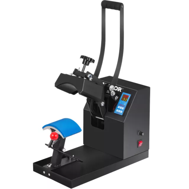 VEVOR Hat Press 3.5 x 5.5 in Cap Heat Press Machine Transfer Sublimation