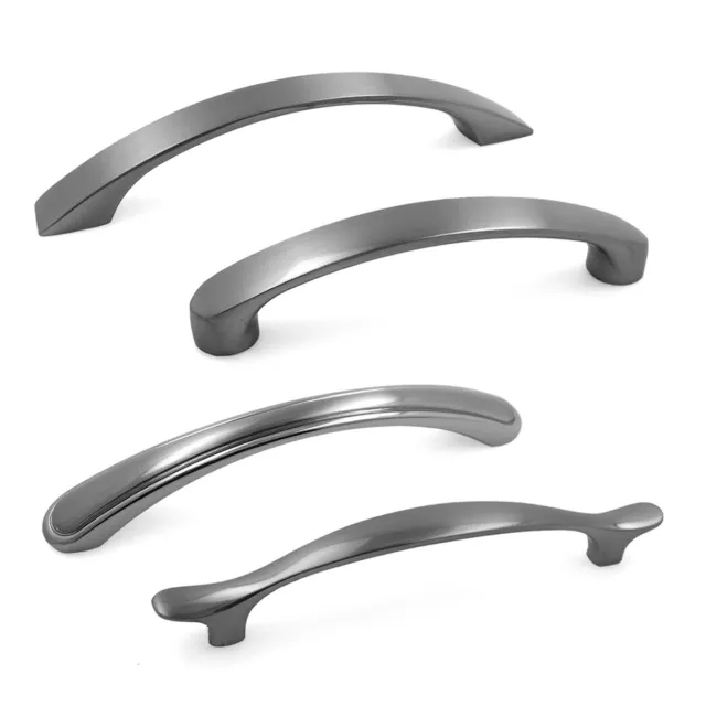 Modket Brushed Nickel Kitchen Hardware Dresser Drawer Cabinet Pull Knob Handle