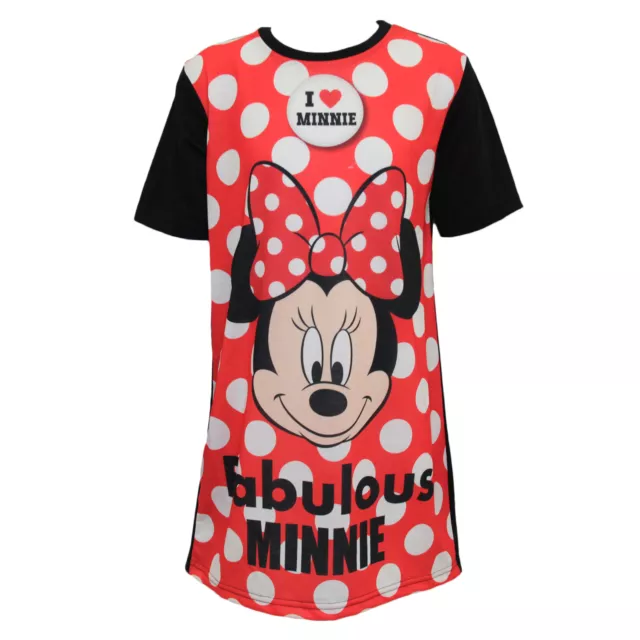 Disney Minnie Mouse Childrens Girls Fabulous Nightdress 1588