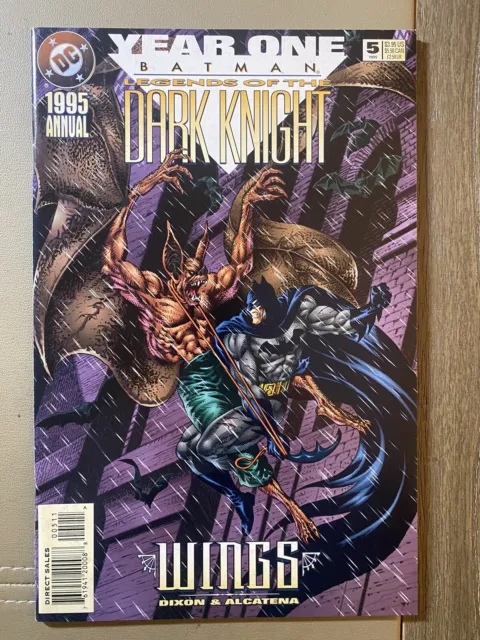 Batman Legends of the Dark Knight Annual 5 high grade unread DC Modern Age comic