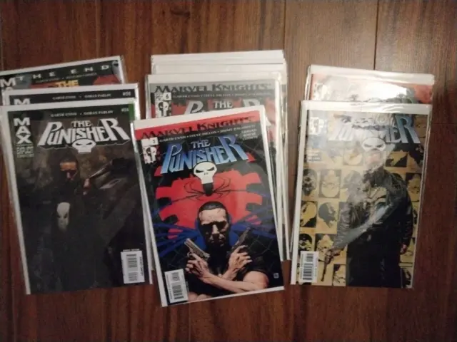 Punisher Marvel Knights / MAX Comic Lot of 13