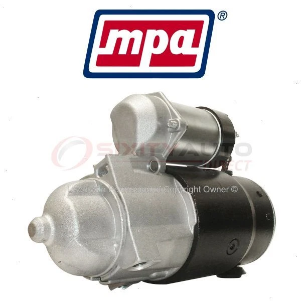 MPA Starter Motor for 1972 GMC P25 P2500 Van - Electrical Charging Starting  xv