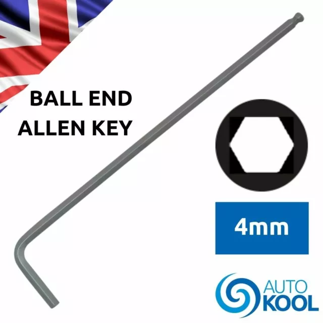 S35228 5 SIGNET TOOLS Hex Hexagon Allen Key Ball End Extra Long