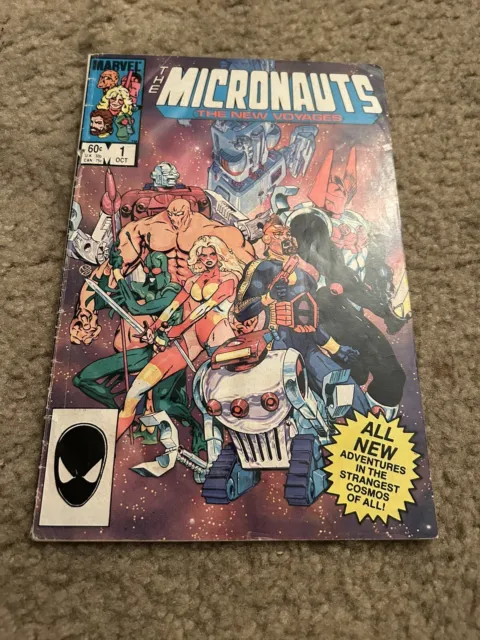 The Micronauts The New Voyages Marvel Comic Book Vol 2 No 1 Oct. 1964 Board Bag
