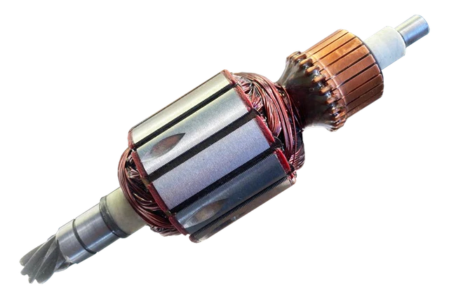 Kit Rotore Motore Per Martello Demolitore Bosch GBH11DE - Con Spazzole E Cuscinetto