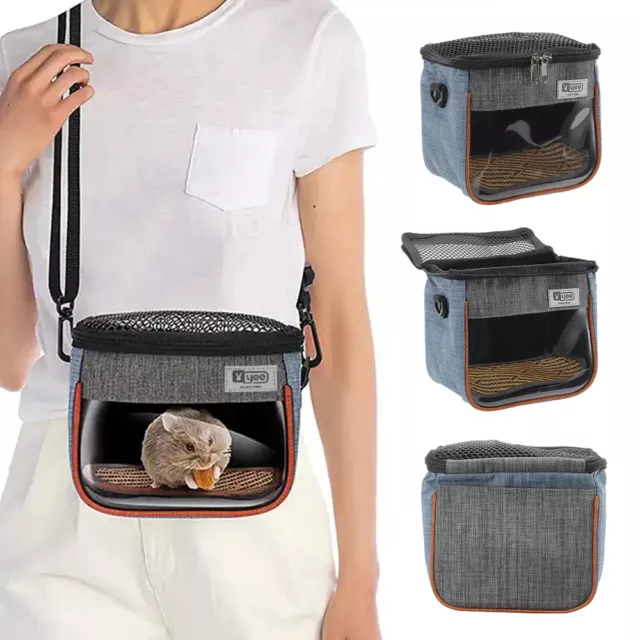 Carry Ferret Rat Small Animal Carrier Tote Chinchilla Guinea Pig Bird Travel Bag