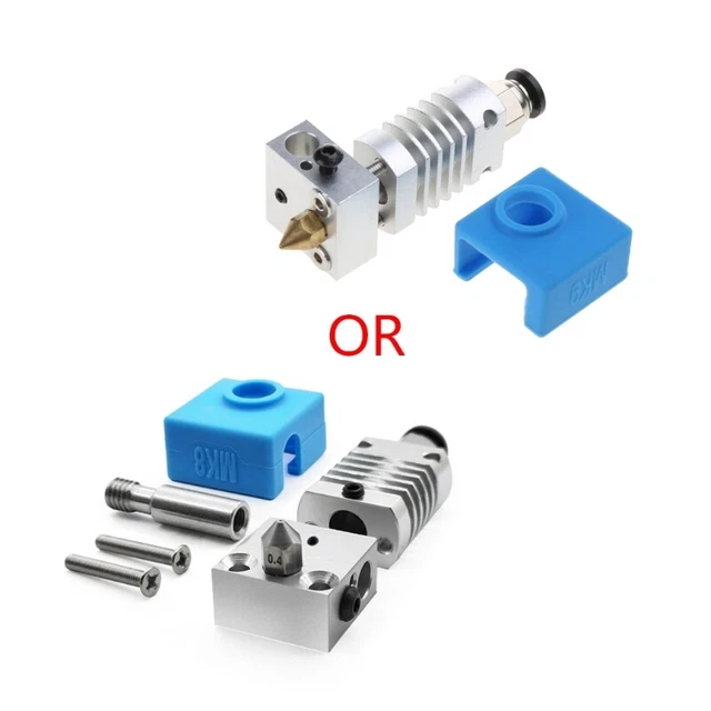 Durable 3D Printer Extruder All Metal Hotend Kit for CR-10/10S Ender 3/3S V2