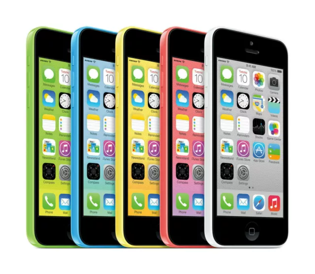 Apple iPhone 5C (GSM Unlocked) 8GB 16GB SmartPhone for International Carriers