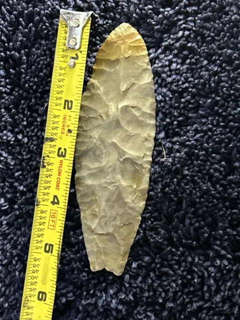 5” Long Clovis Point In Indian Artifacts & Arrowheads