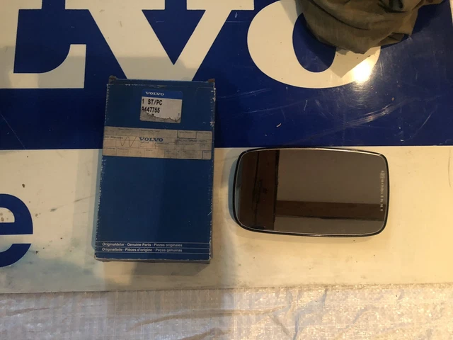 Rétroviseur Gauche Volvo 240/740/940 - Verre Plat, Référence 9447755, Neuf NOS