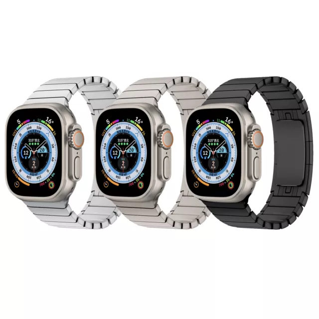 Per Apple Watch Series 9 8 7 6 SE Ultra 2 Cinturino Cinturino Maglia 44/41/45/49 mm 2