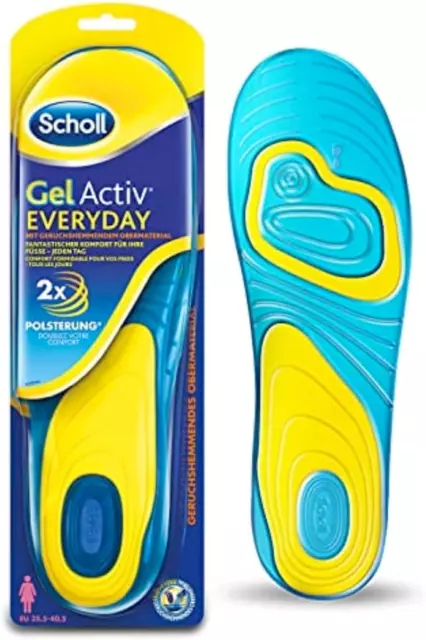 Scholl Gelactiv Einlegesohlen Everyday Für Freizeitschuhe Von 35,5-40,5 – Verbes