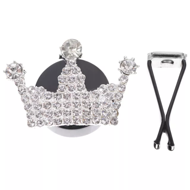 Perfume Clip Alloy Car Vents Aroma Crystal Rhinestones Essential Oil Diffuser