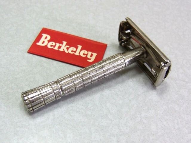 Vintage E-2 1959 Gillette Super Speed TTO Double Edge Safety Razor CLEAN
