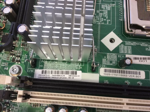 HP DC7700 Desktop Motherboard 404673-001 404225-000 404224-001 w/cpu