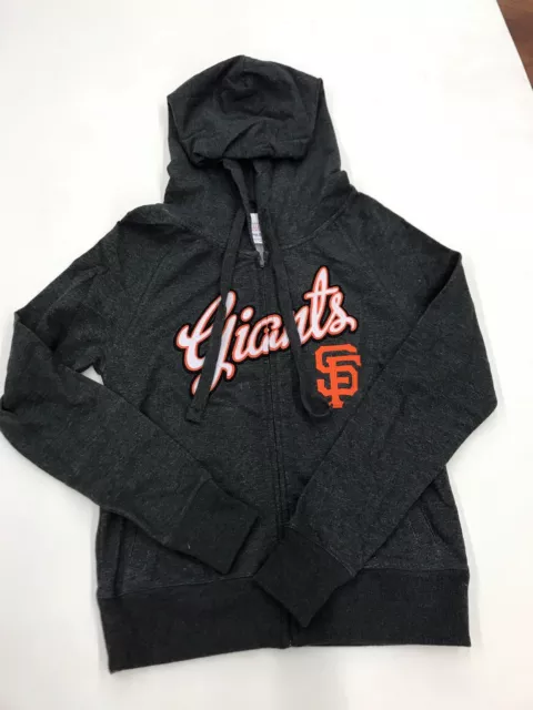 MLB Team Apparel Women's San Francisco Giants Jacket Size Small Sample Grey